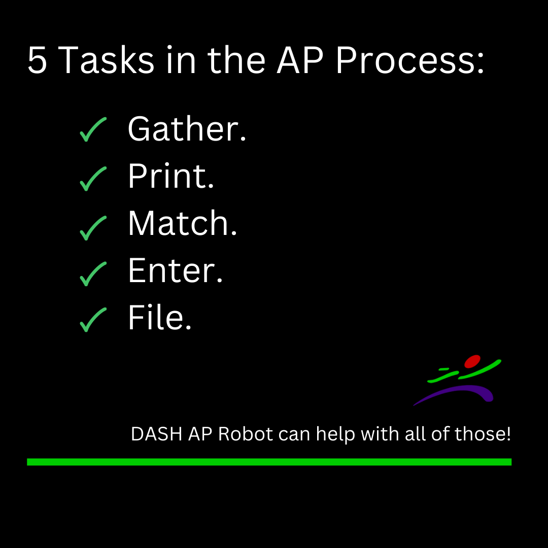 5 tasks to ap with robot